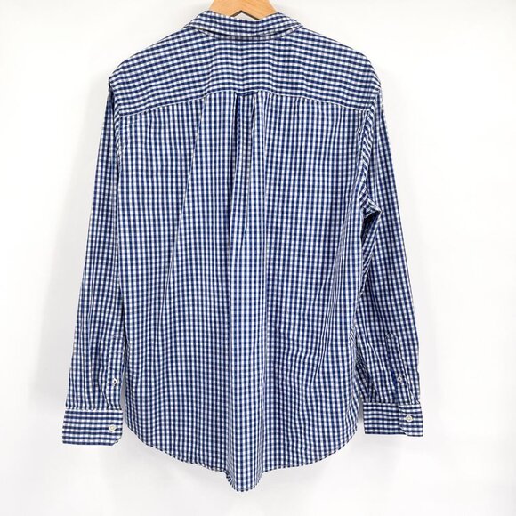2/$30 American Eagle Classic Fit Collared Gingham Plaid Button Down Shirt AE XXL - Picture 3 of 7